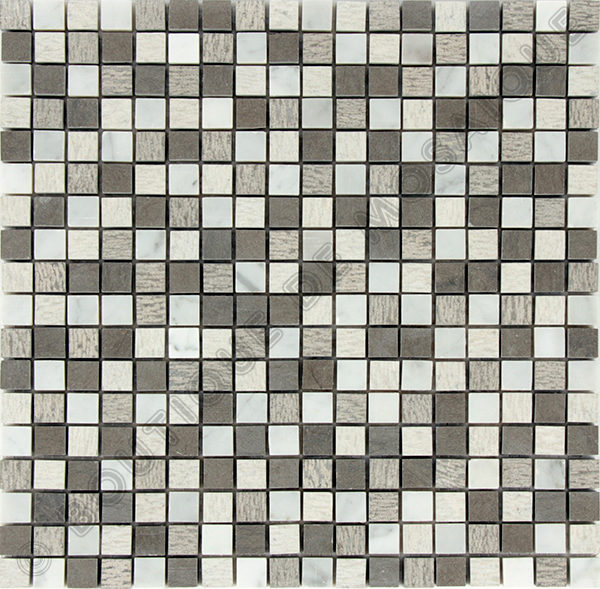 MM1503 Mosaïque gris bianco 30 x 30 cm