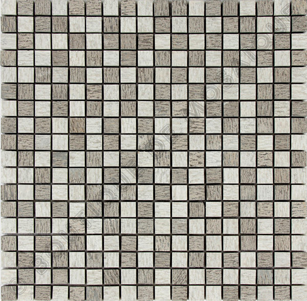 MM1504 mosaïque gris roulato 30 x 30 cm