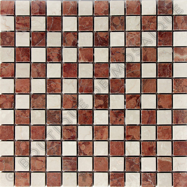 MM2319 mosaïque nihed rosso 30 x 30 cm