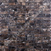 MMV32 mosaïque emperador dark 30 x 30 cm